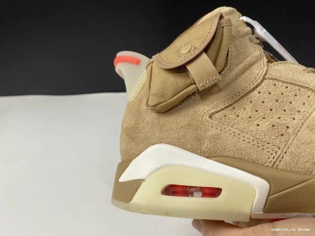 Rep DH0690-200 Retro Travis Khaki 6 Jordan Air British Scott 0629